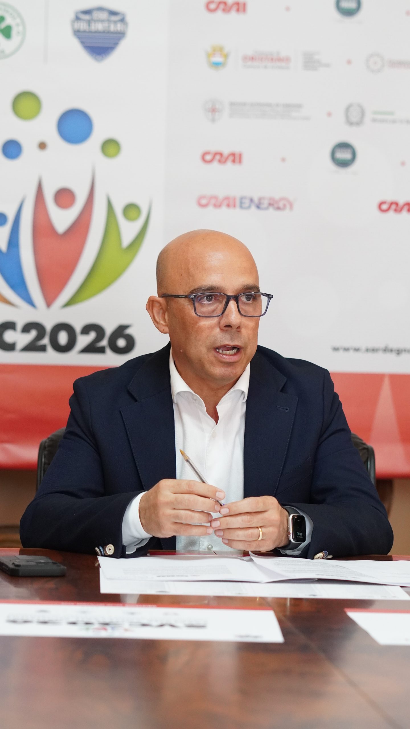 Il saluto del Sindaco Massimiliano Sanna